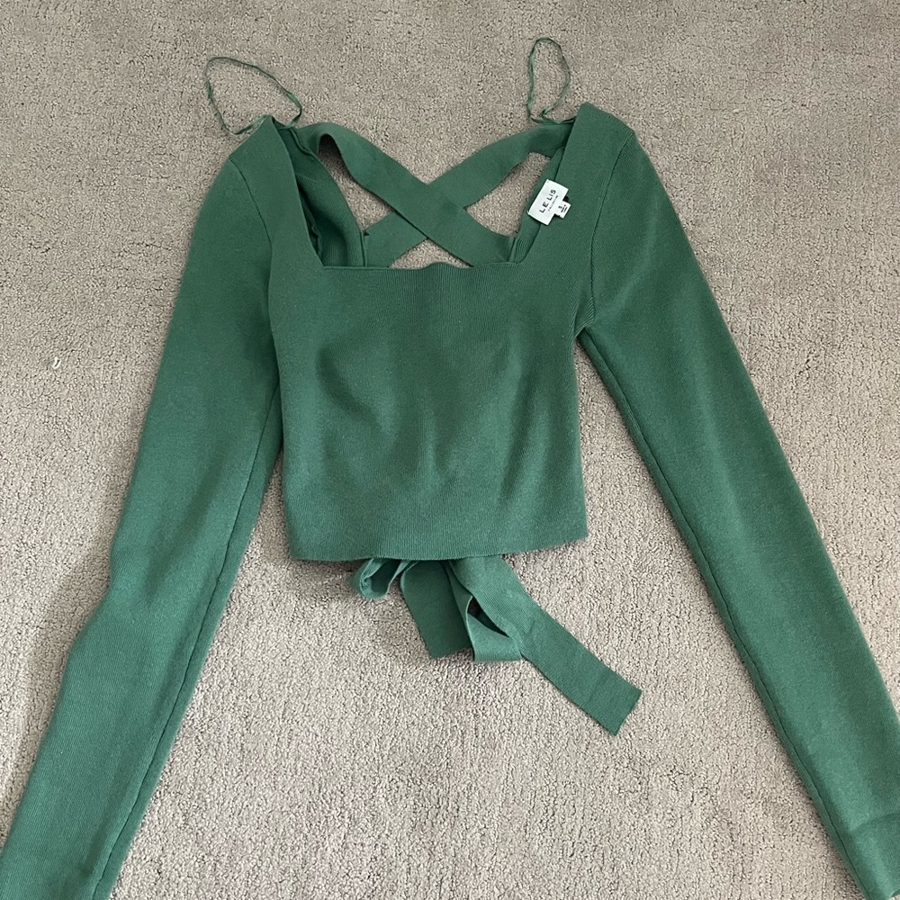 Cropped Dry Goods Sweater